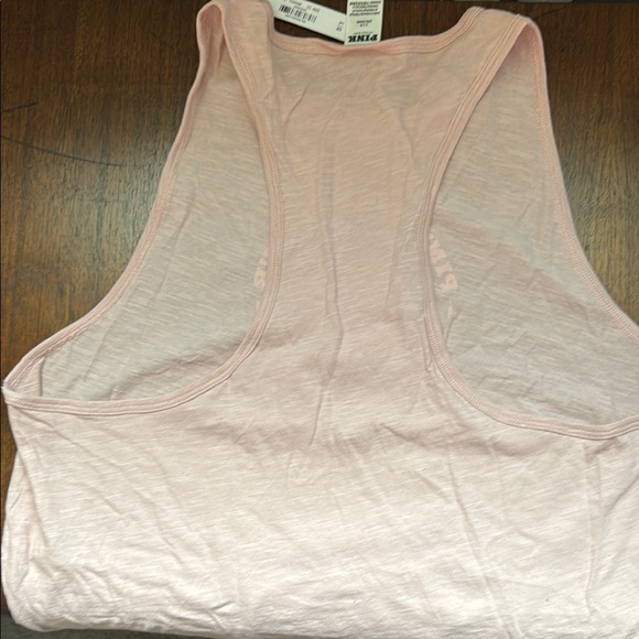 PINK Victoria's Secret Pink Polo T-shirt with Circular Logo - Picture 2 of 3